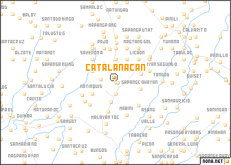 map of Catalanacan