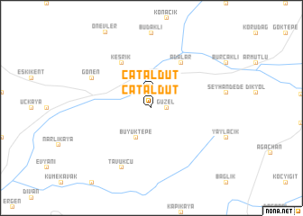 map of Çataldut