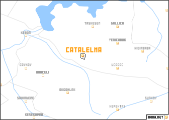 map of Çatalelma