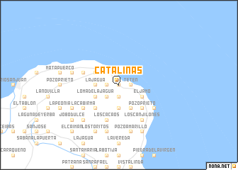 map of Catalinas
