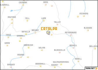 map of Catalpa