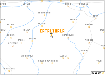 map of Çataltarla