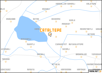 map of Çataltepe