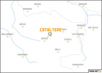 map of Çataltepe