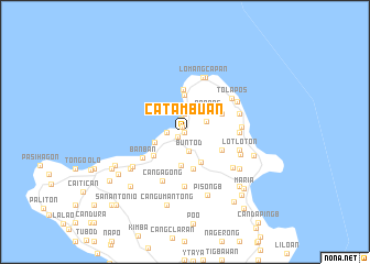 map of Catambu-an