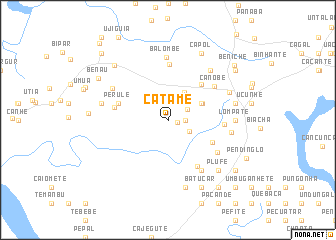 map of Catame