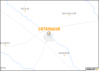 map of Catanduva