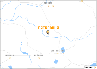 map of Catanduva