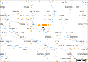 map of Catanele