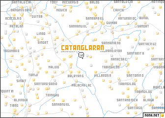 map of Catanglaran