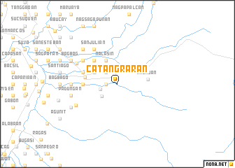 map of Catangraran