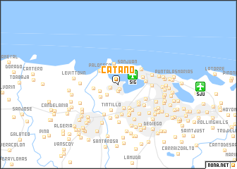 map of Catano