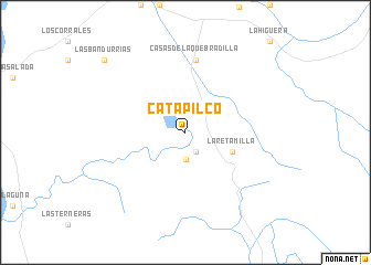 map of Catapilco