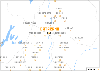 map of Catarama