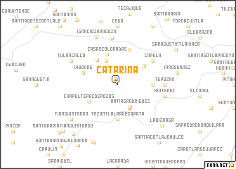 map of Catarina