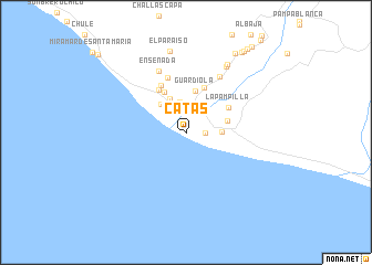 map of Catas