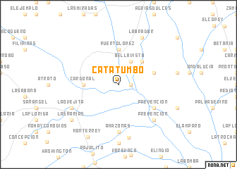 map of Catatumbo