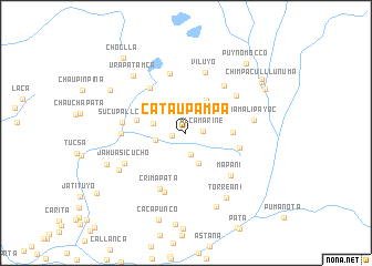 map of CatauPampa