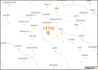 map of Catau