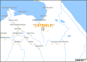 map of Catavela