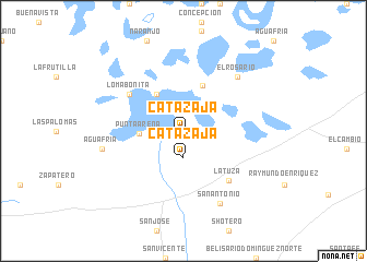 map of Catazajá