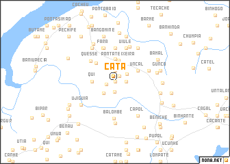 map of Catá