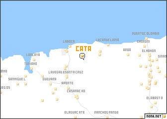 map of Cata