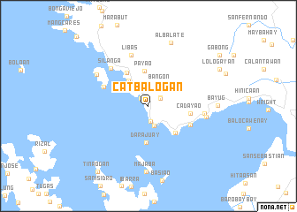 map of Catbalogan