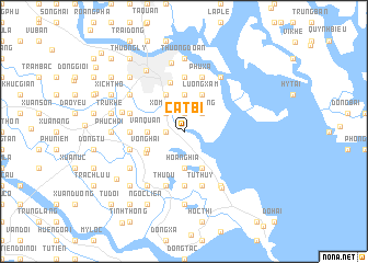 map of Cát Bi