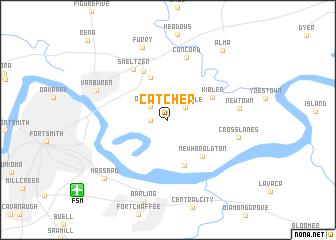 map of Catcher