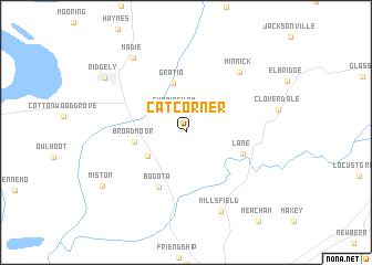 map of Cat Corner