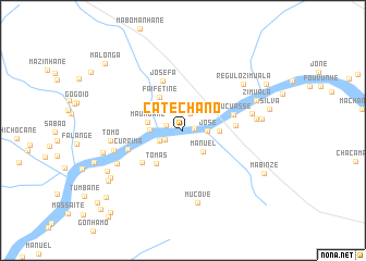 map of Catechano