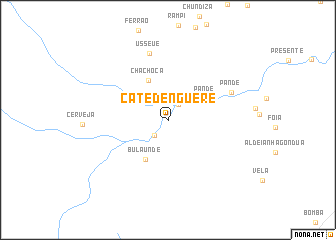 map of Catedenguere