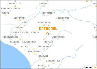 map of Catedral