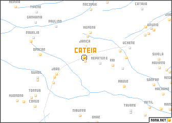 map of Cateia