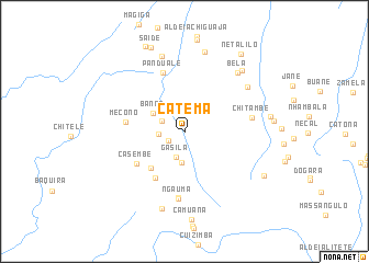 map of Catema