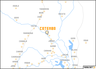 map of Catemba