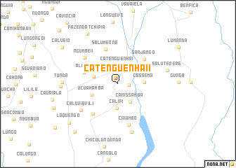 map of Catenguenha II