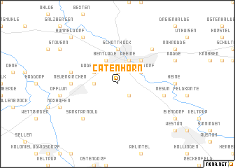 map of Catenhorn