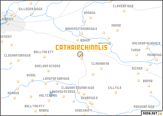 map of Cathair Chinn Lis