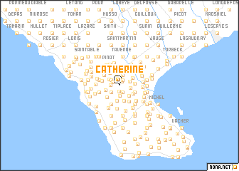 map of Catherine