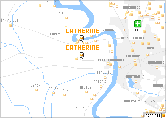 map of Catherine