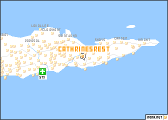 map of Cathrines Rest