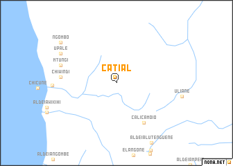 map of Catial