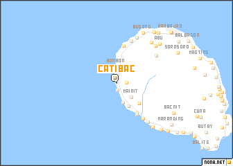 map of Catibac