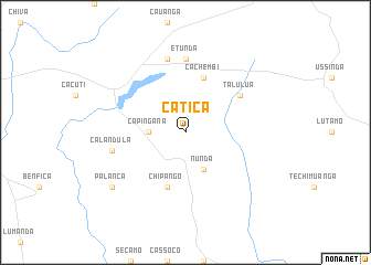 map of Catica