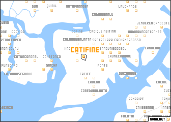 map of Catifine