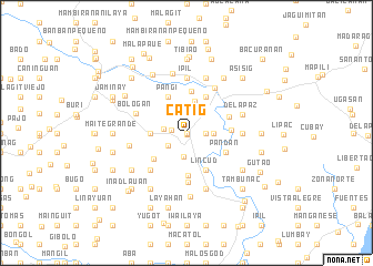 map of Catig