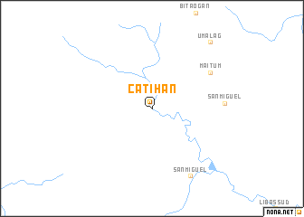 map of Catihan