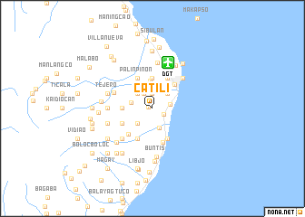 map of Catili